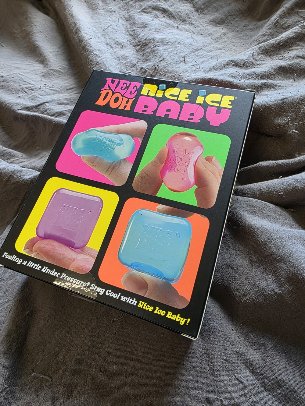NeeDoh Nice Ice Baby Super Solid Squish Set - Blue, Purple, Pink - Picture 3 of 3